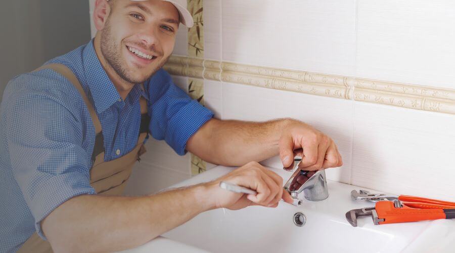 Professional bathroom faucet installation in Dewitt, VA